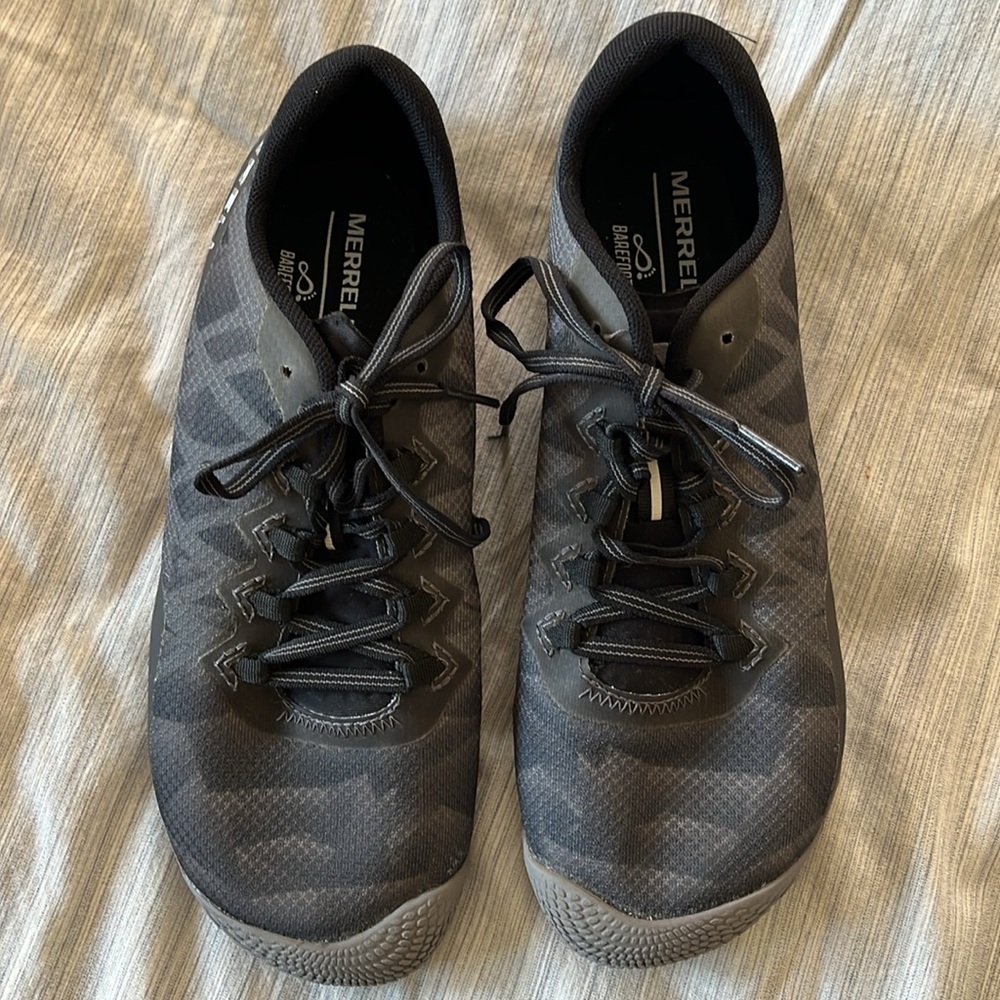 Brand new Merrells, barefoot shoes with vibram souls